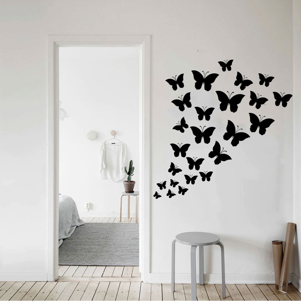 Butterflies Vinyl Home Decor Wall Decal