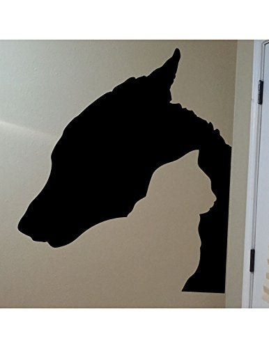 Dog and Cat Silhouette Vinyl Home Decor Wall Decal