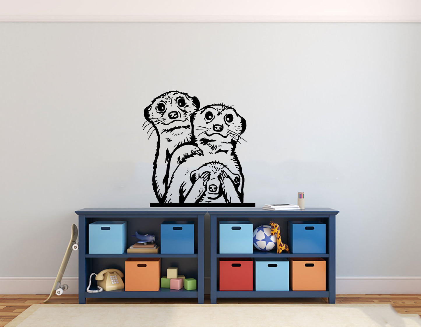 Meerkats Vinyl Wall Decal