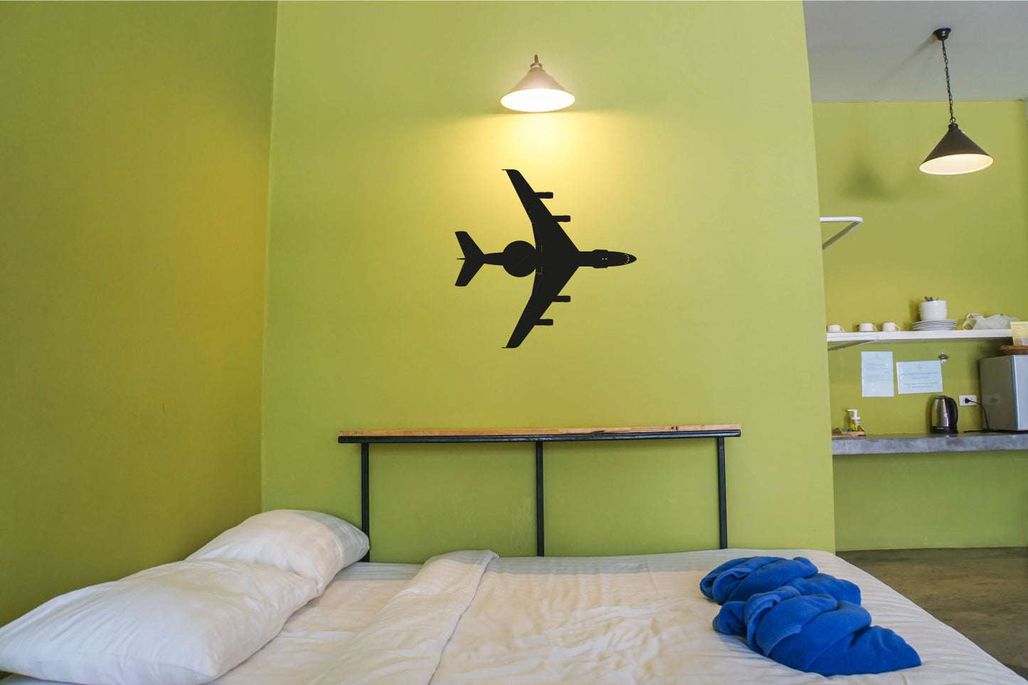 E-3 Sentry AWACS B-707 Airplane Silhouette Vinyl Wall Decal