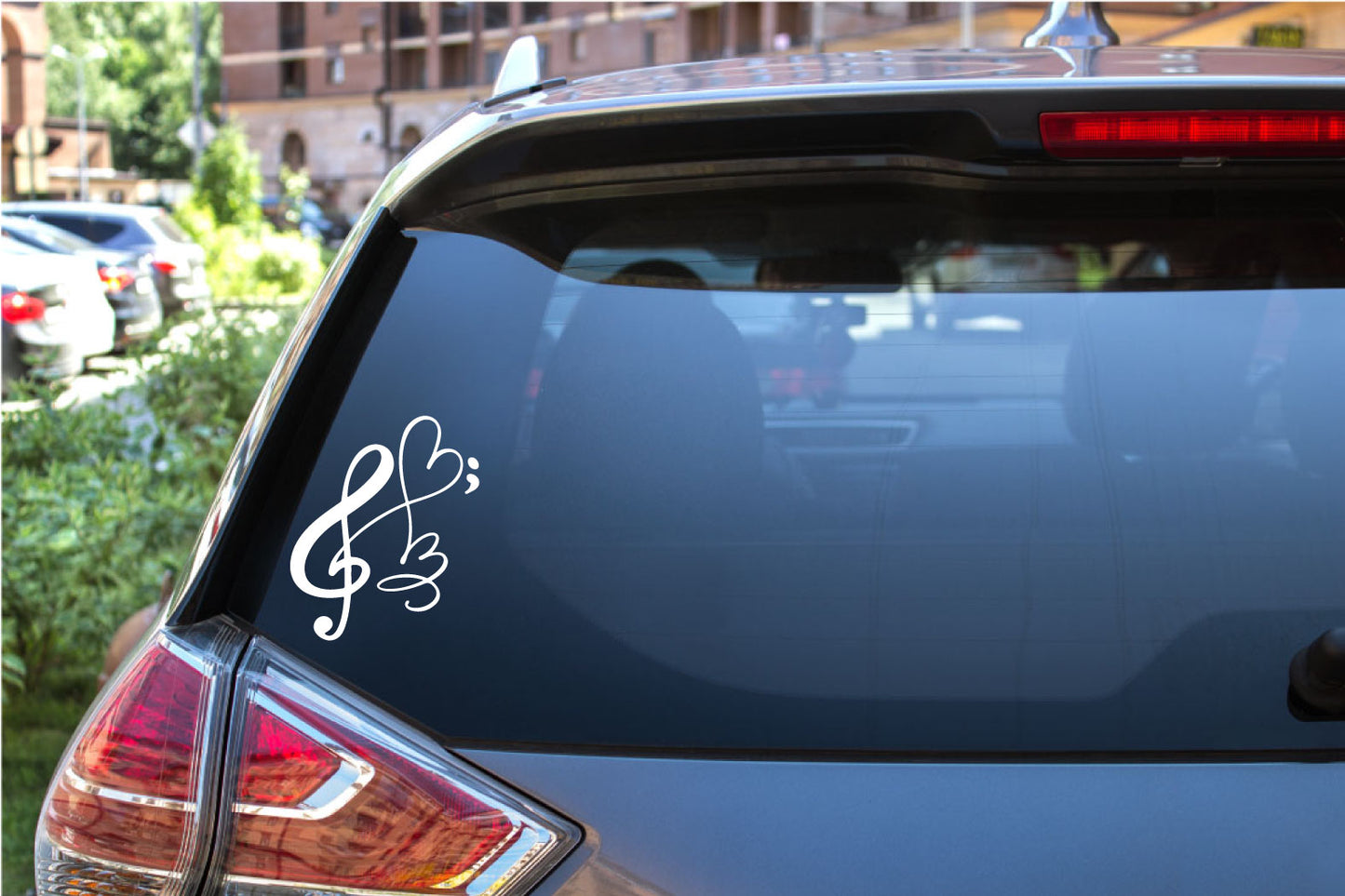 Treble Clef Music Note Vinyl Wall Decal