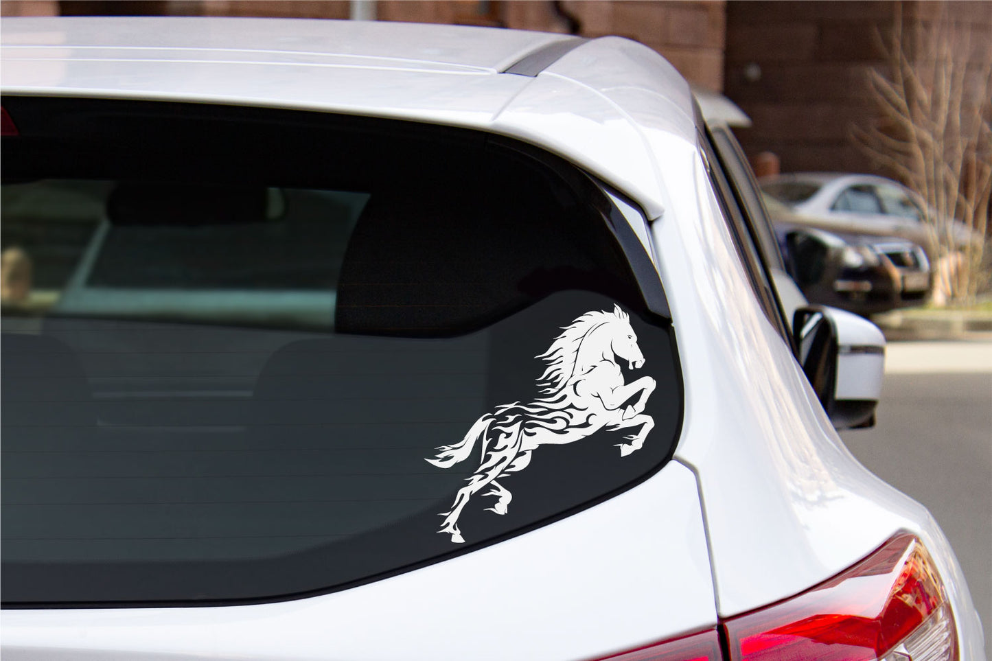 Horse Flames Vinyl Wall Decal
