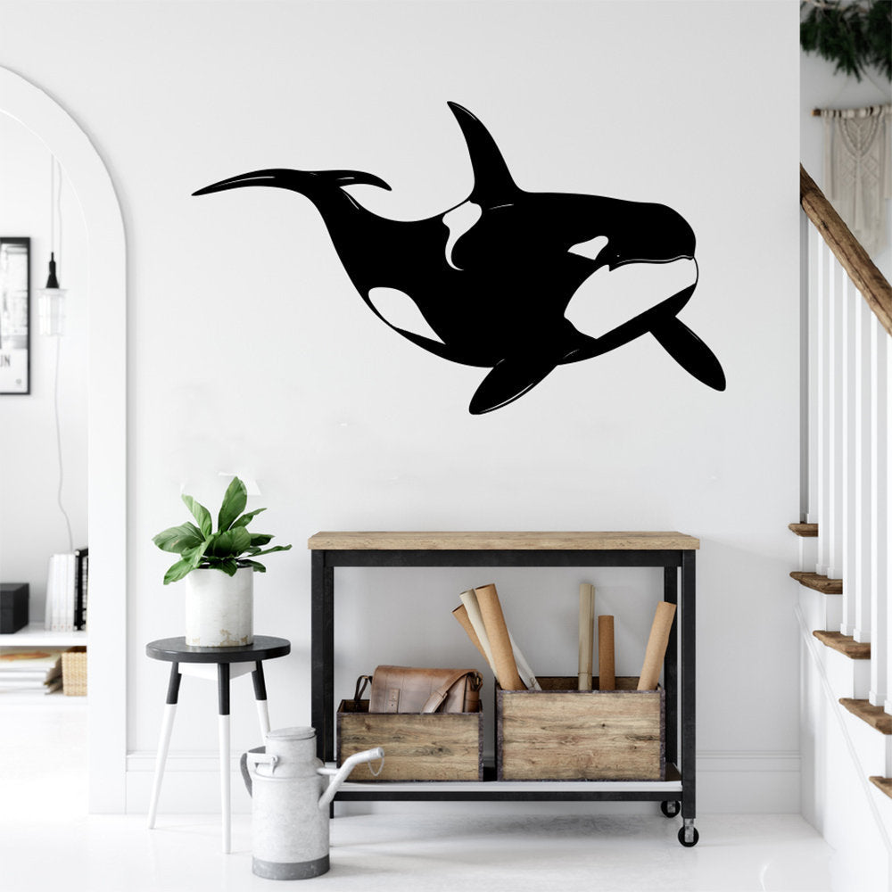 Orca Killer Whale Vinyl Home decor Wall Decal