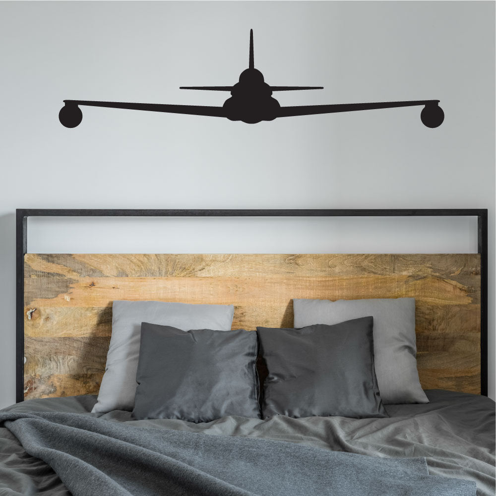 Lockheed P-80 Shooting Star Military Army Fighter Jet Airplane Silhouette Vinyl Home Decor Wall Decal