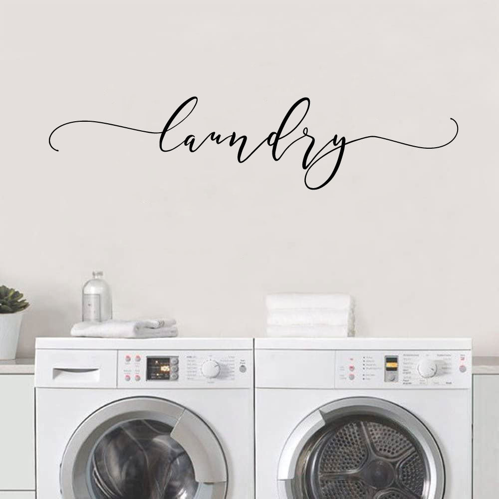 Laundry Vinyl Wall Decal