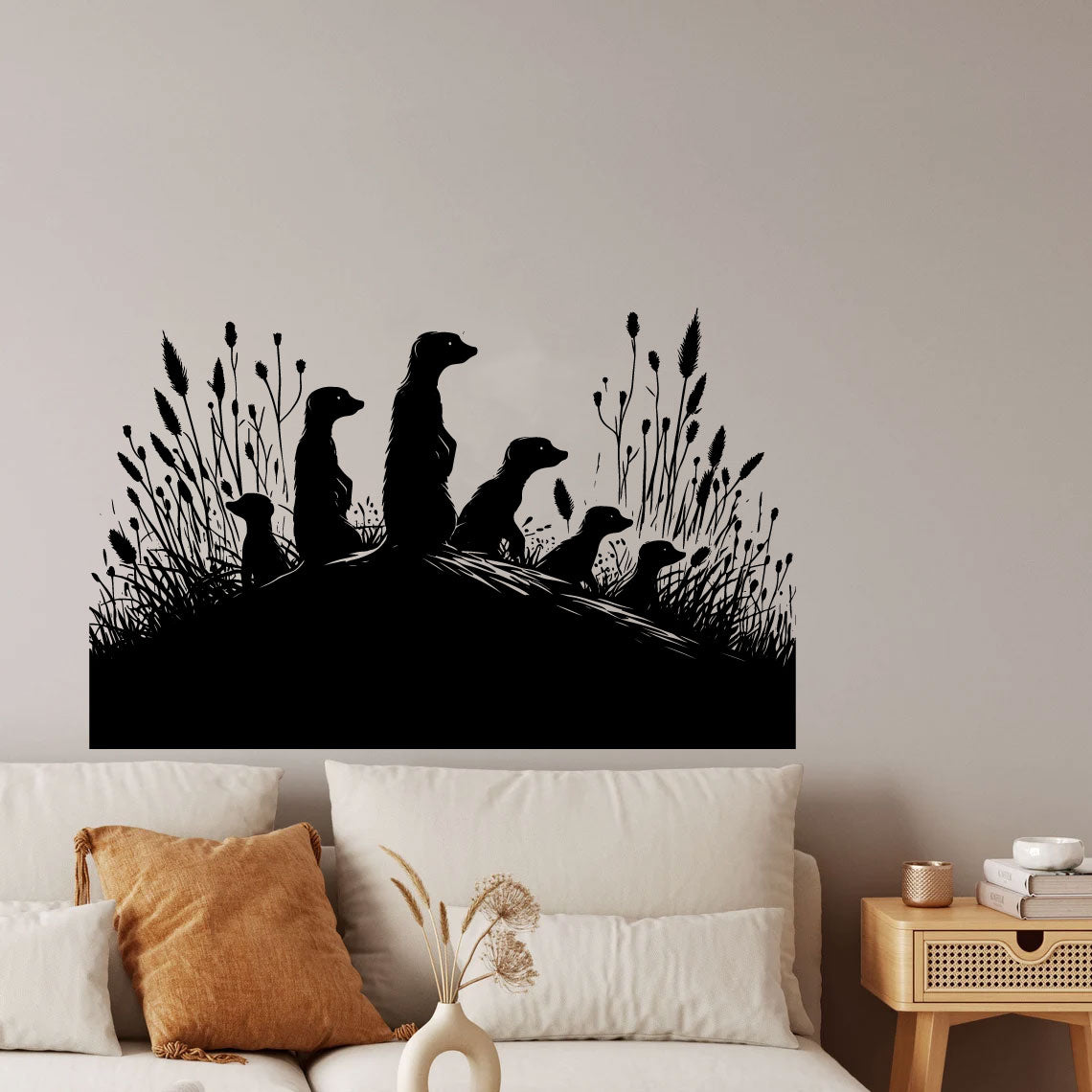 Meerkats Vinyl Wall Decal