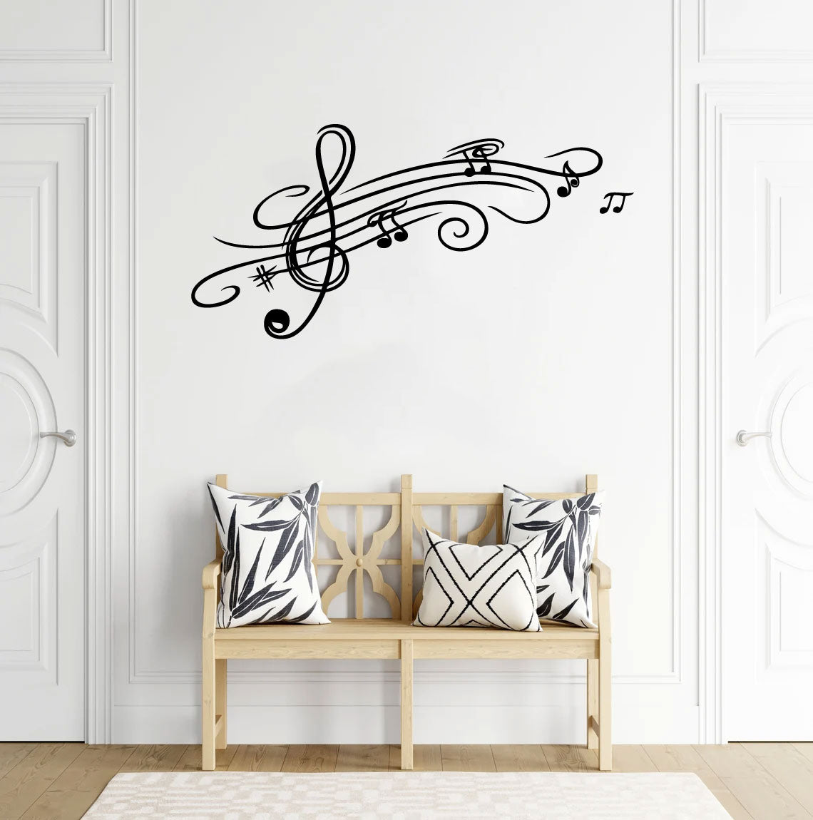 Music Notes Vinyl Wall Decal