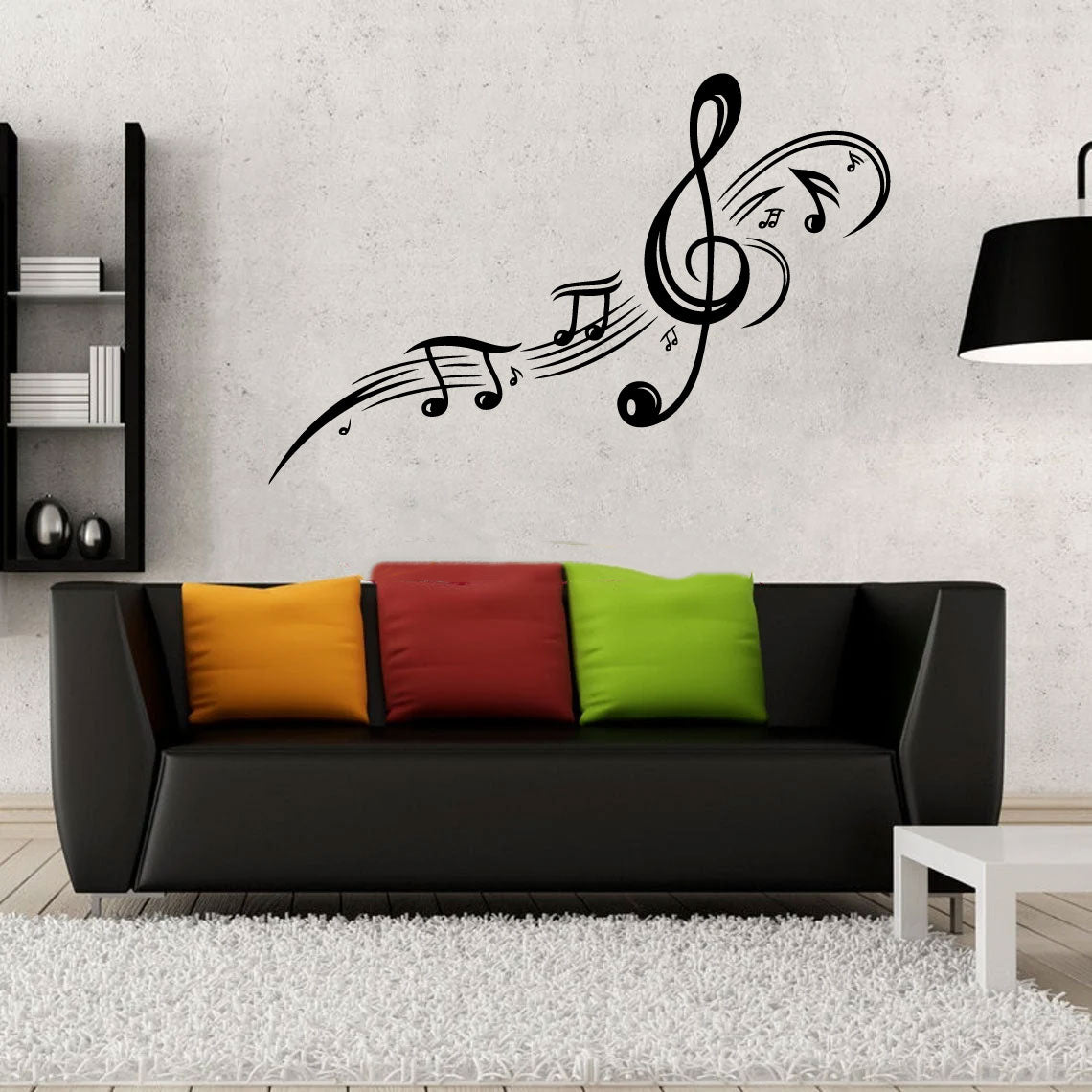 Music Notes Vinyl Wall Decal