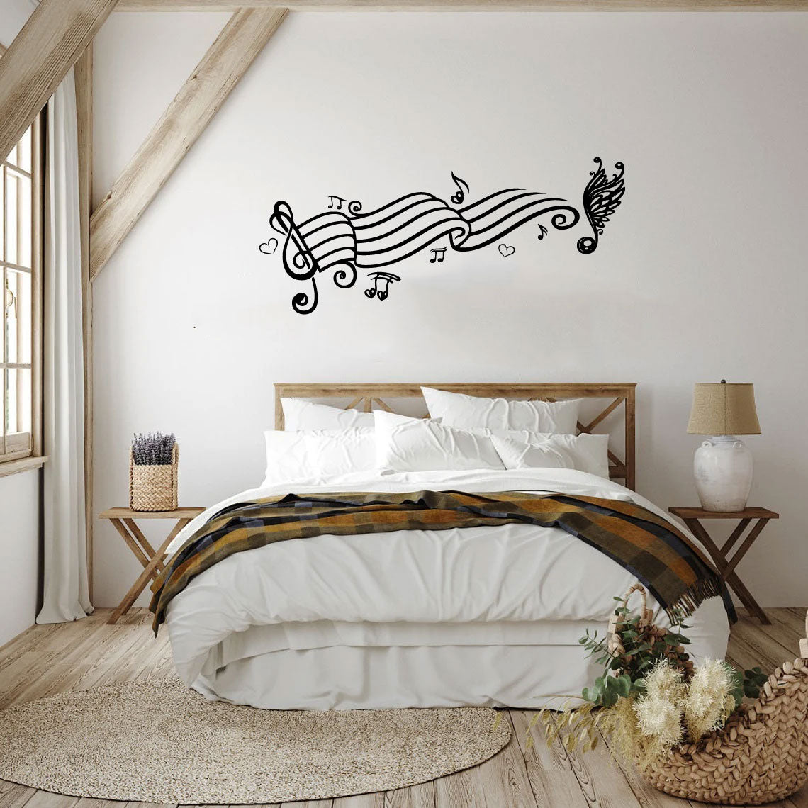 Music Notes Vinyl Wall Decal