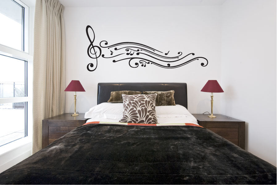 Music Notes Vinyl Wall Decal
