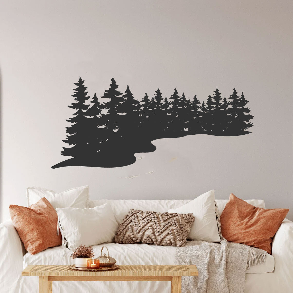Pine Trees Vinyl Wall Decal