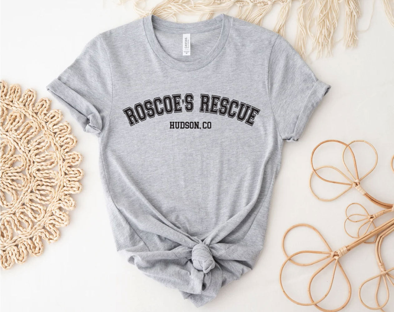 Roscoe's Rescue Crew Neck T-Shirt