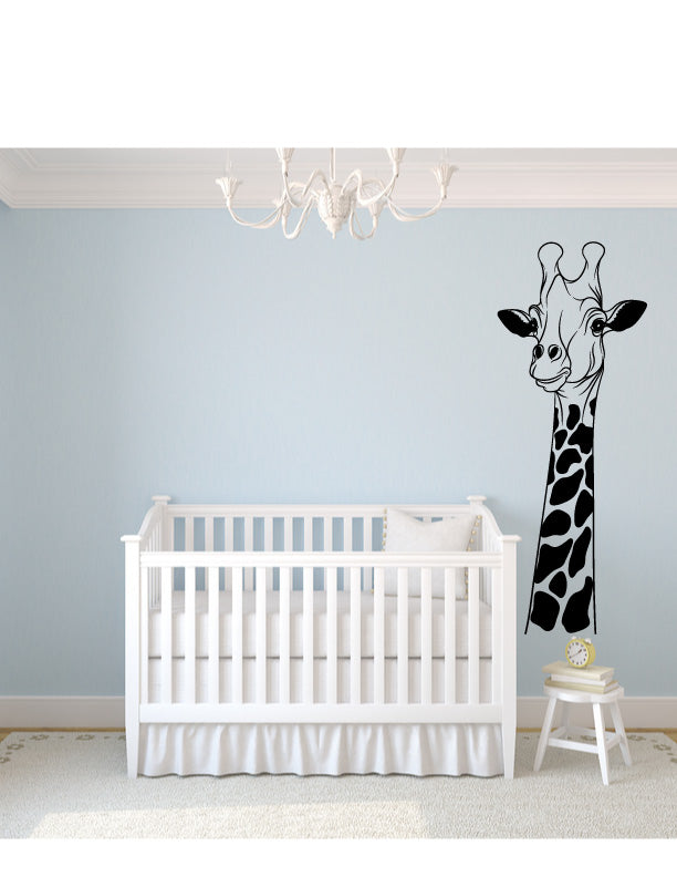 Giraffe Vinyl Home Decor Wall Decal 