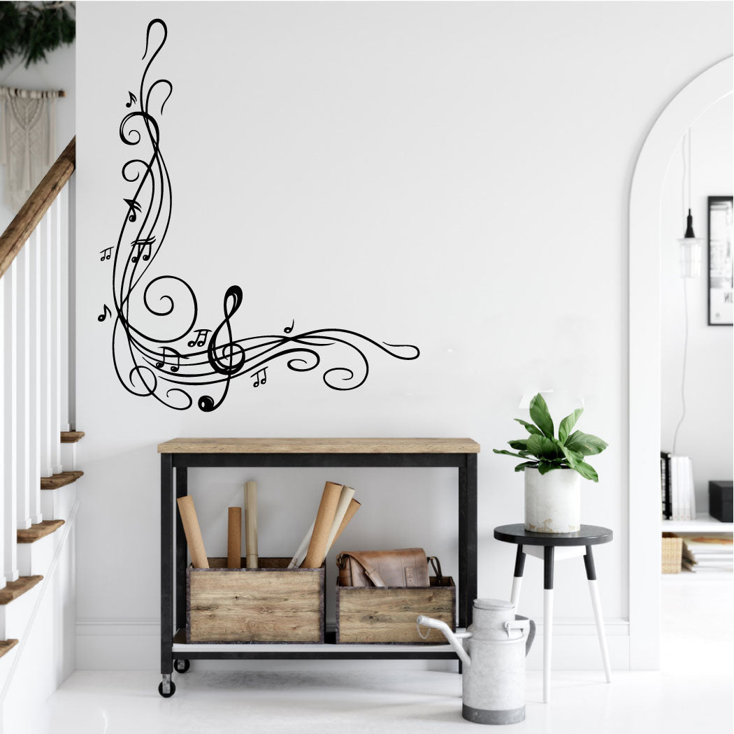 Music Notes Vinyl Wall Decal